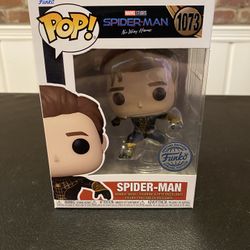 Spider Man No Way Home Spider Man Mask Less Funko Pop 1073