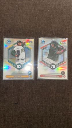 Bowman Chrome Top 100 Baseball Cards Lot of 2