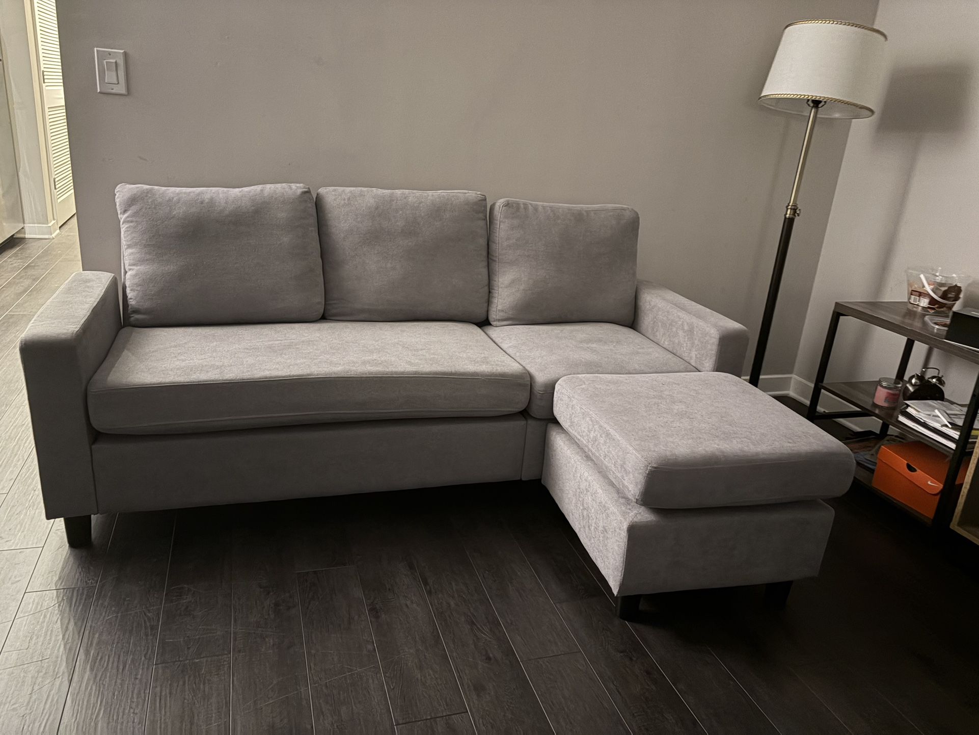 Couch With Ottoman