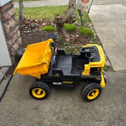 Dump Truck Electric Kids Car (not Running)