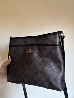 coach leather crossbody bag