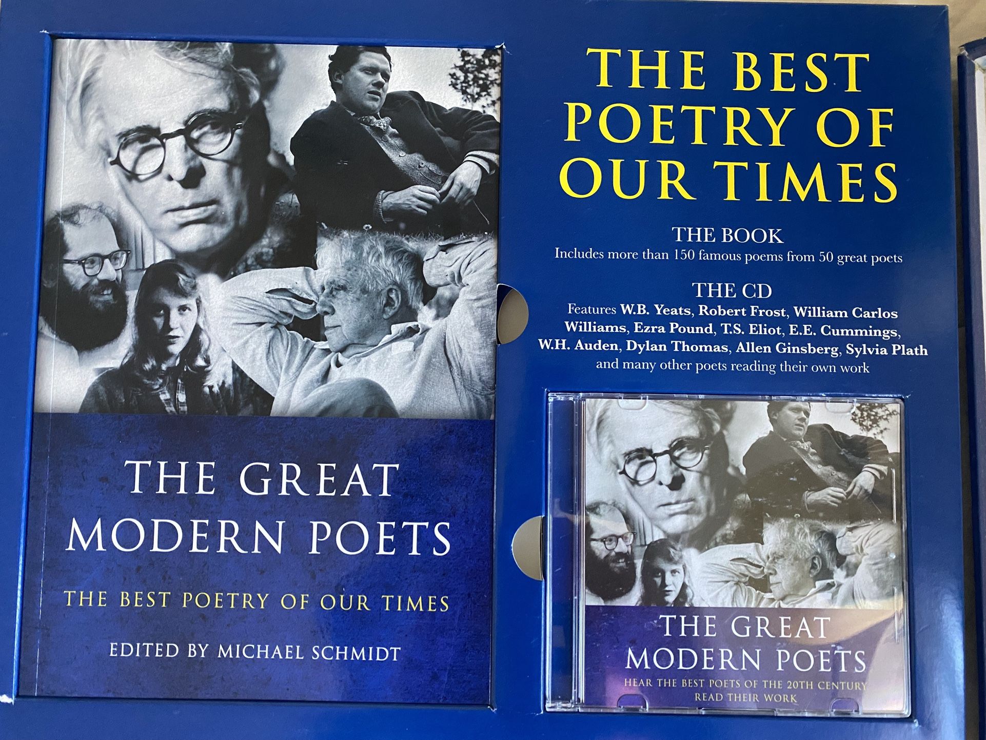 The Greatest Modern Poets - Book & Audio CD
