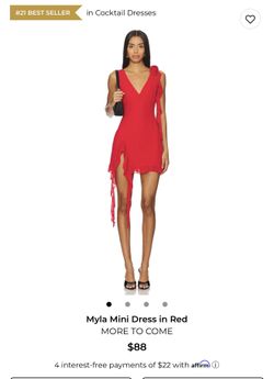 More To Come Red Dress