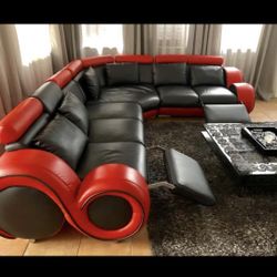 Leather Sectional For Sale 