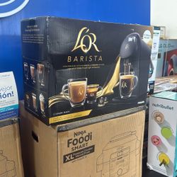 L’OR BARISTA SYSTEM COFFEE AND ESPRESSO MACHINE COMBO