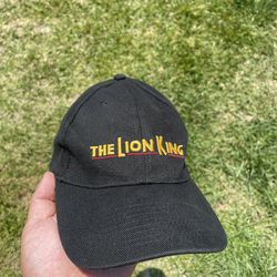 The Lion King Disney vintage 90’s adjustable black baseball hat
