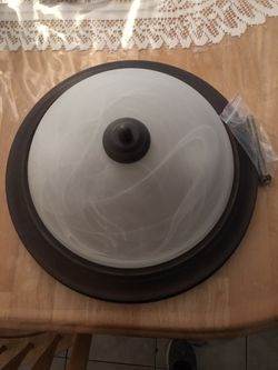 Copper Ceiling Lamp