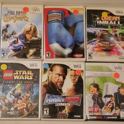 10 Wii Games Lot/Like New