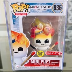MINI PUFT (on fire) GLOWS IN THE DARK ONLY AT TARGET 