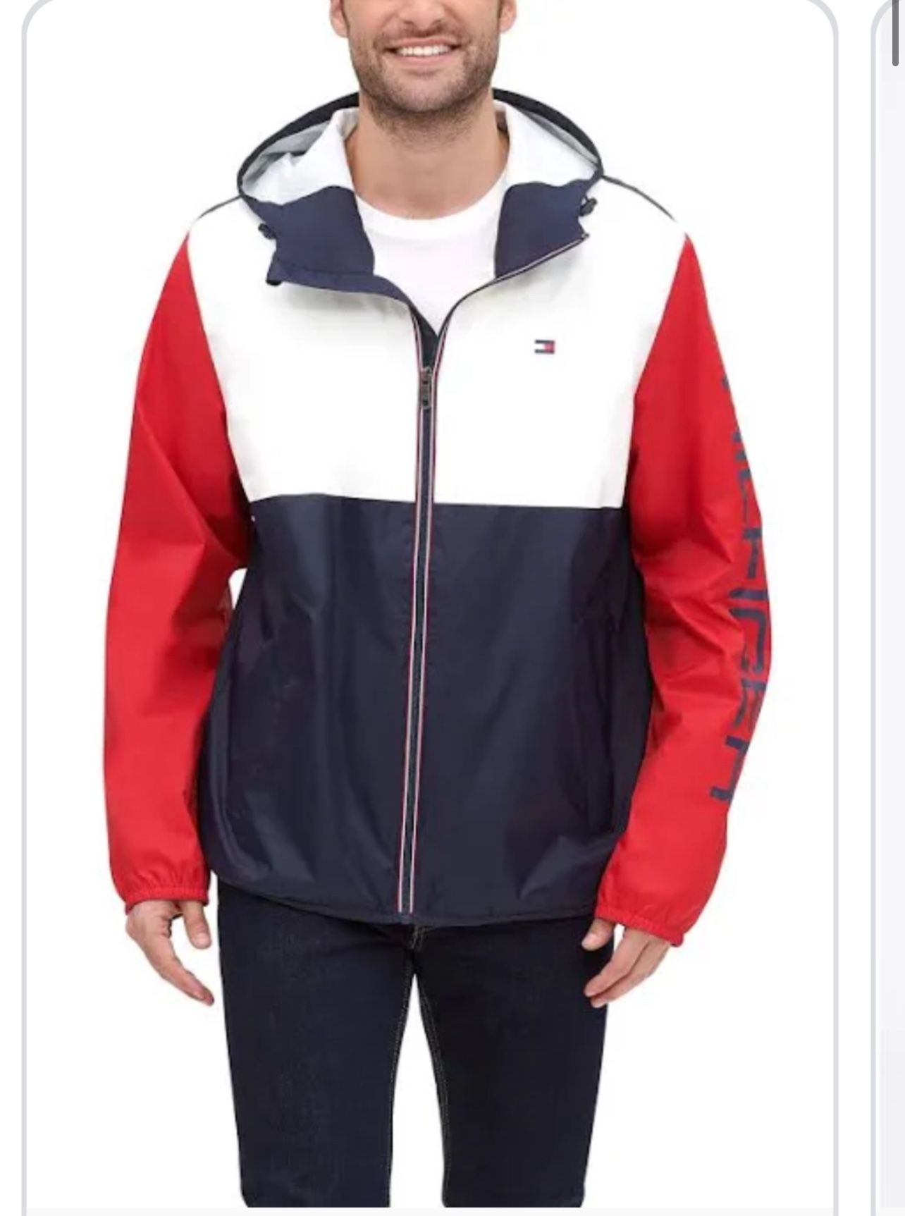Unisex Windbreaker Tommy Hilfiger Jacket / Chamarra Tommy