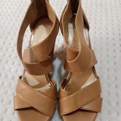 JESSICA SIMON WEDGES SHOES SIZE 8M