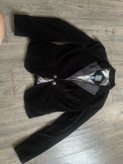 Velvet brazer