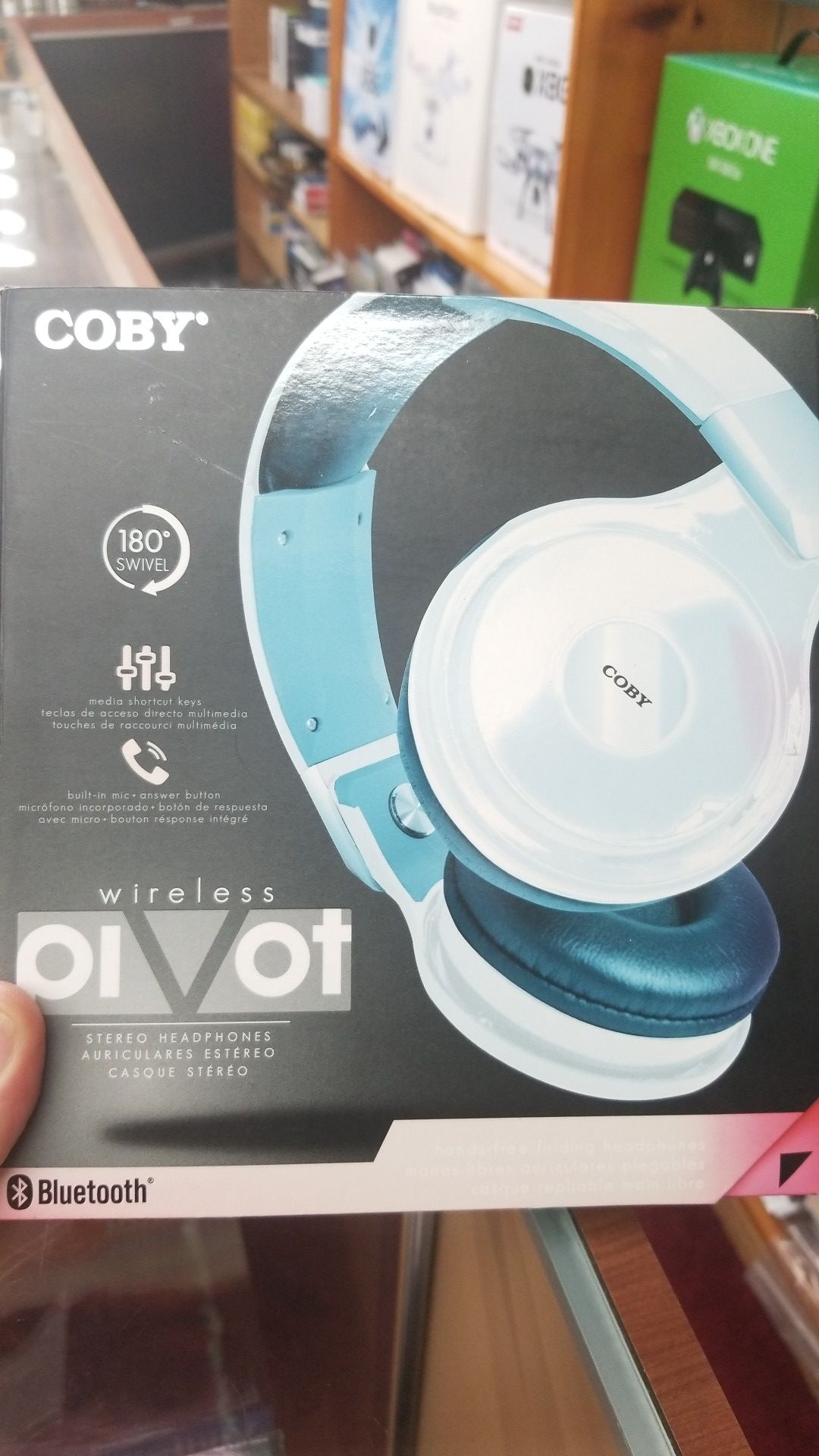 COBY WIRELESS HEADPHONE STEREO FOR SALE!!!