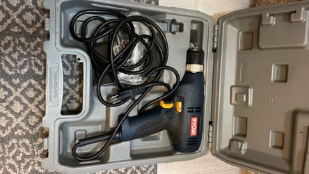 Ryobi Corded Electric Drill with Case 3/8”