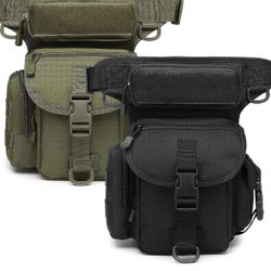 Tactical Drop Leg Bag / Thigh Holster Utility Pouch