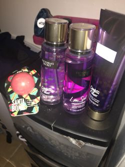 victoria secert & bath bomb