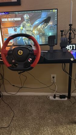Thrust master Ferrari 458 spider wheels and pedals