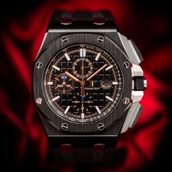 Audemars Piguet Royal Oak Offshore Black Ceramic 44mm Chronograph 1 of (contact info removed)5CE.OO.A002CA.02