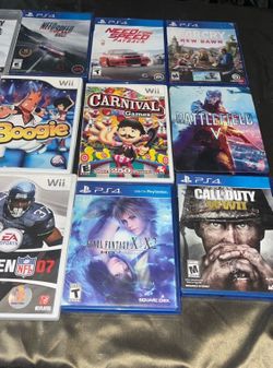 Bundle of games all for $40 -18 total