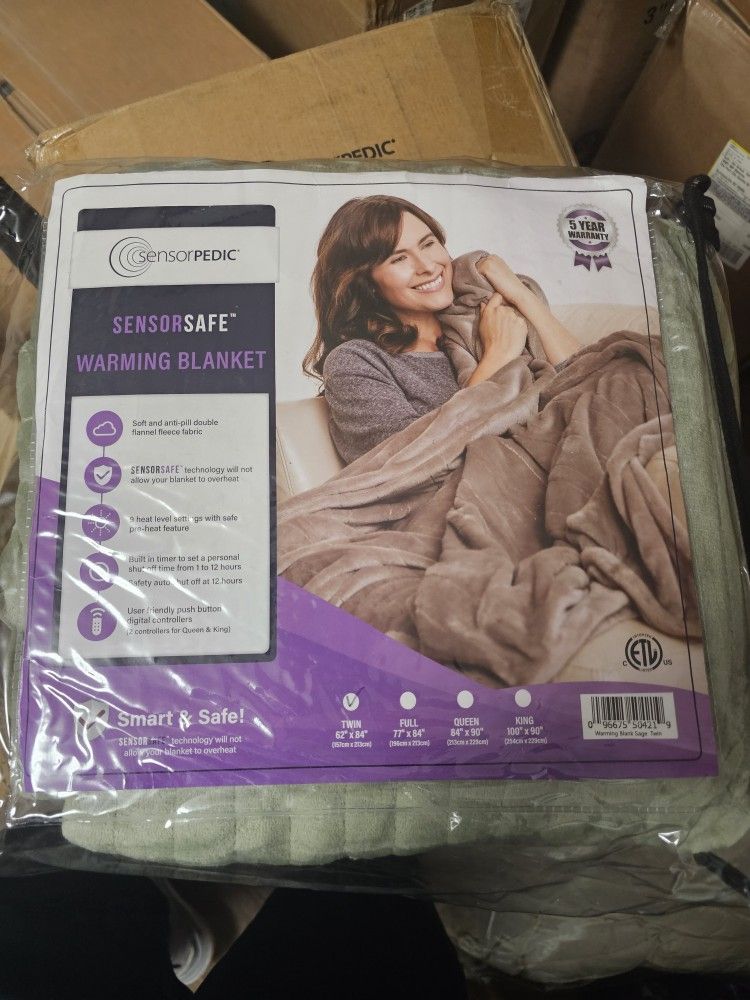 TWIN EXTREAMLY SOFT HEATING BLANKETS