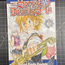 Seven Deadly Sins Manga 1-4 