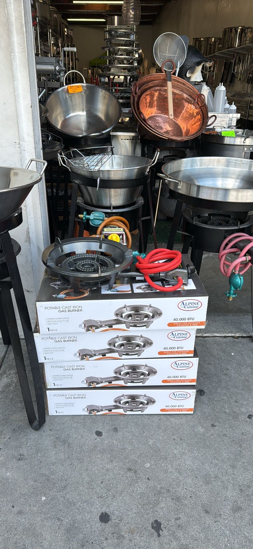 New Burners With Hose,Quemador Nuevos Con Bases, Offertas De Planchas, Parillas, Cazos, Cómales.