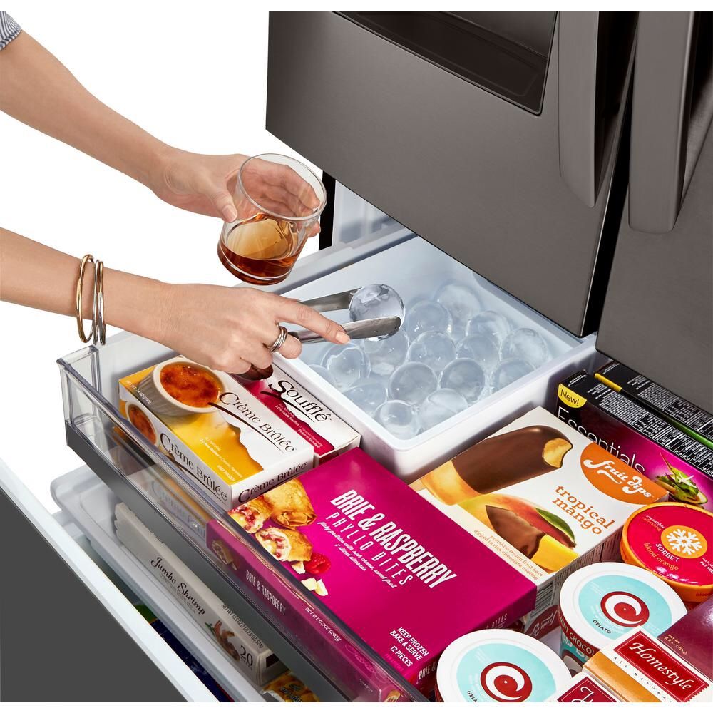 LG COUNTER-DEPTH / CRAFT ICE / Metal Interior / SMART HOME & WI-FI #2150