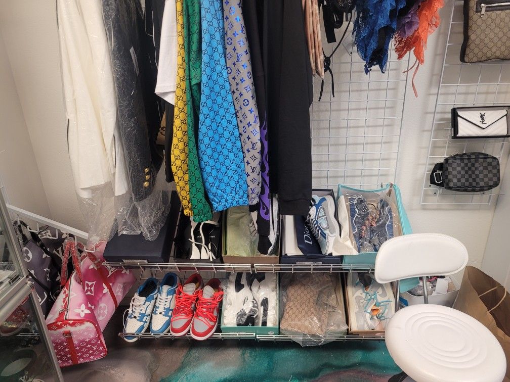 Designer Clothes And Accessories