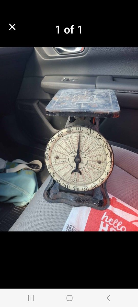 Early Postage Scale