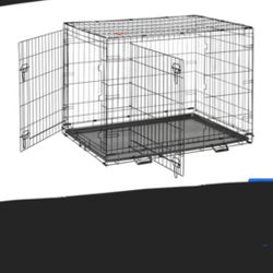 XL Double Door Dog Cage $50