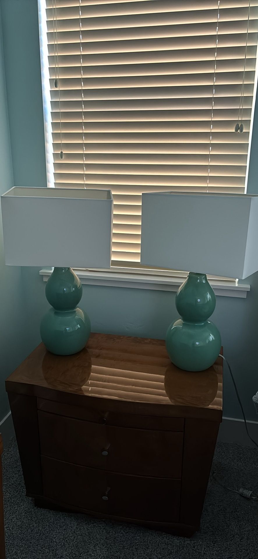 2 Matching Lamps Approx26 Inch High