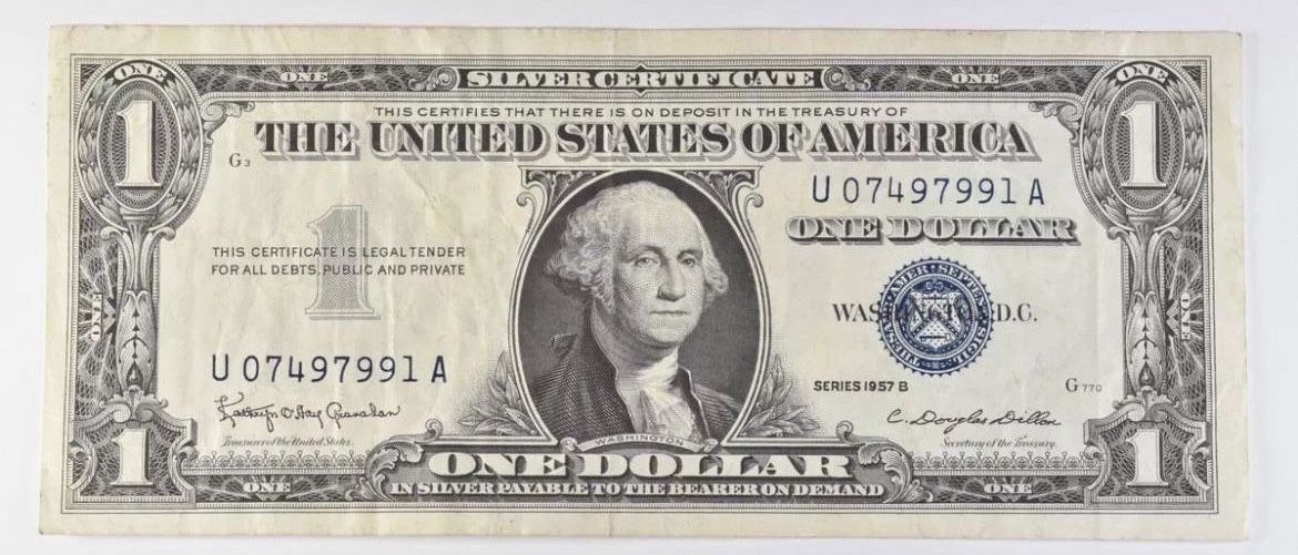 1957 Silver Certificate