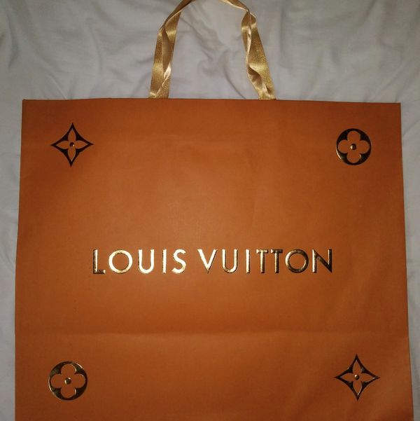 Large Louis Vuitton Gift / Shopping Bag for Storage or Display for Sale in Killeen, TX - OfferUp