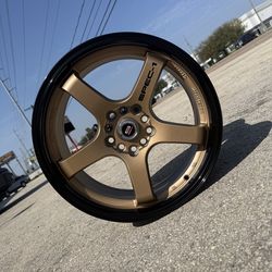 Spec racing wheels 17x7.5 5x114