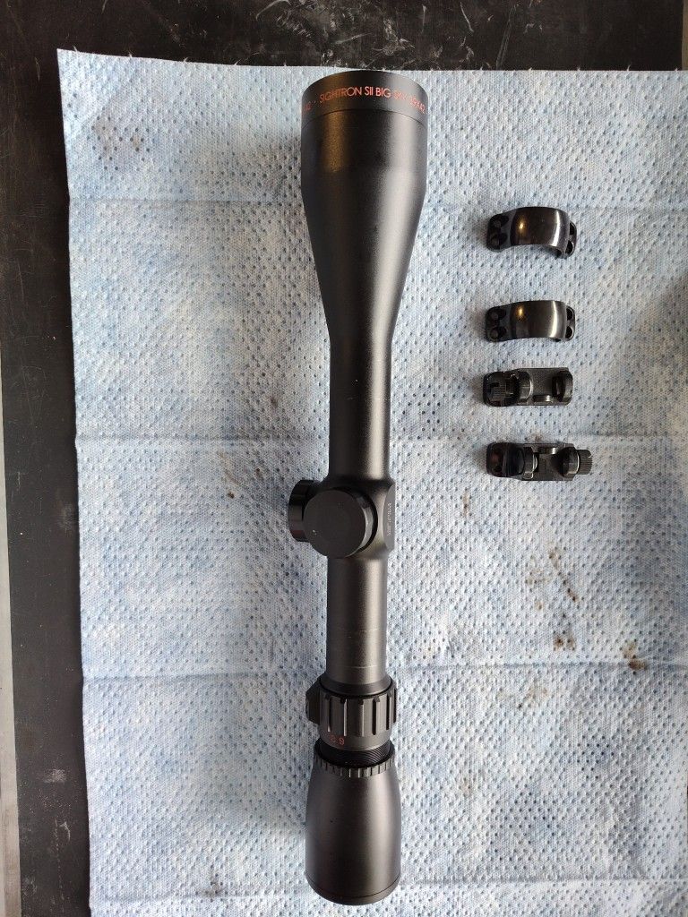 Sightron SII Big Sky Rifle Scope 3-9x42