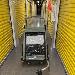 Brand New Burley DLite X Double Stroller Bike Trailer Reclining Seats Premium Seats