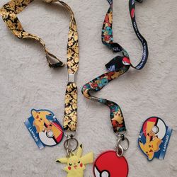 Pokemon Pikachu Lanyard