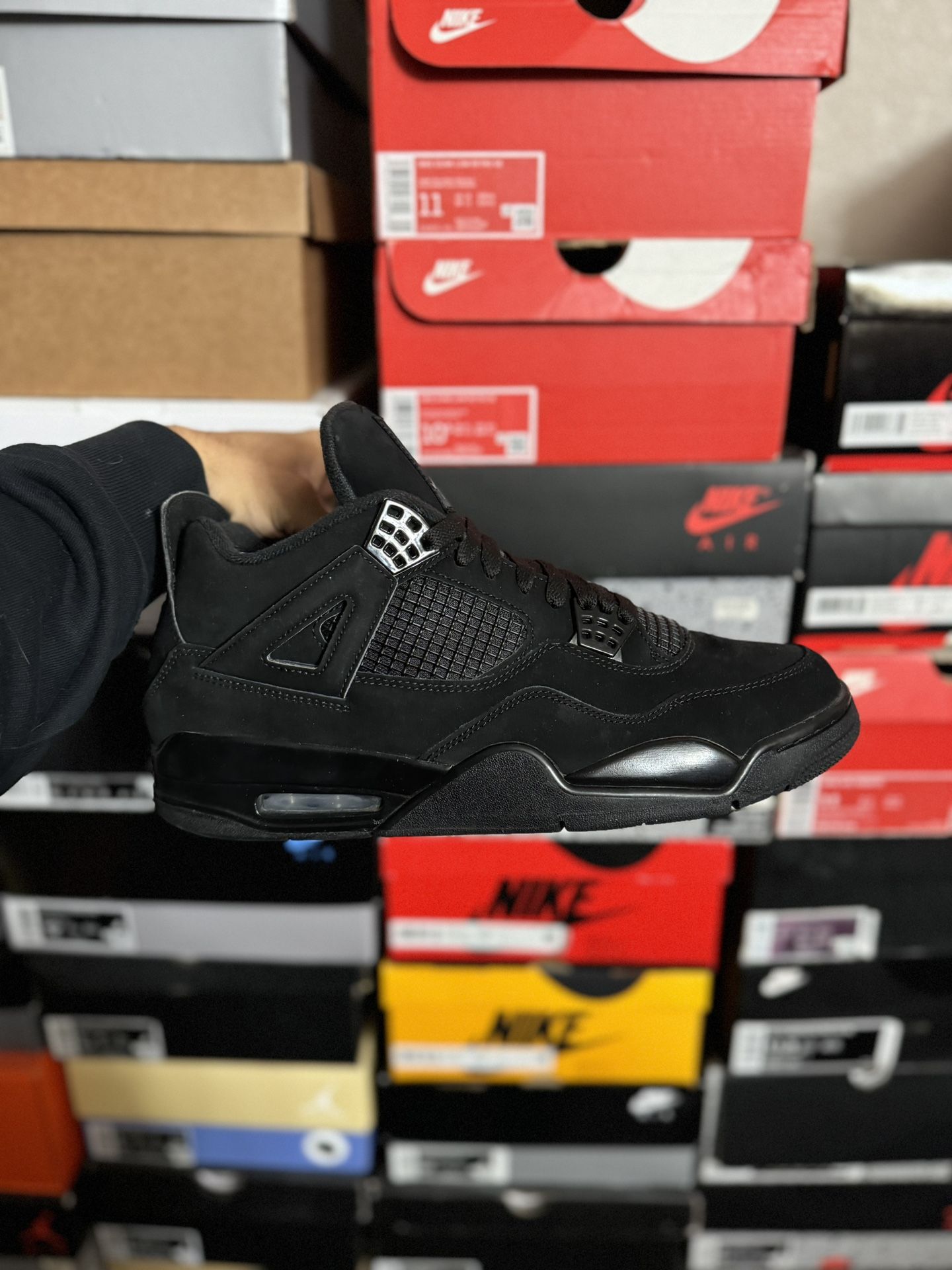 Jordan Black Cat 4s size 12 (DS With Insole Flaws)
