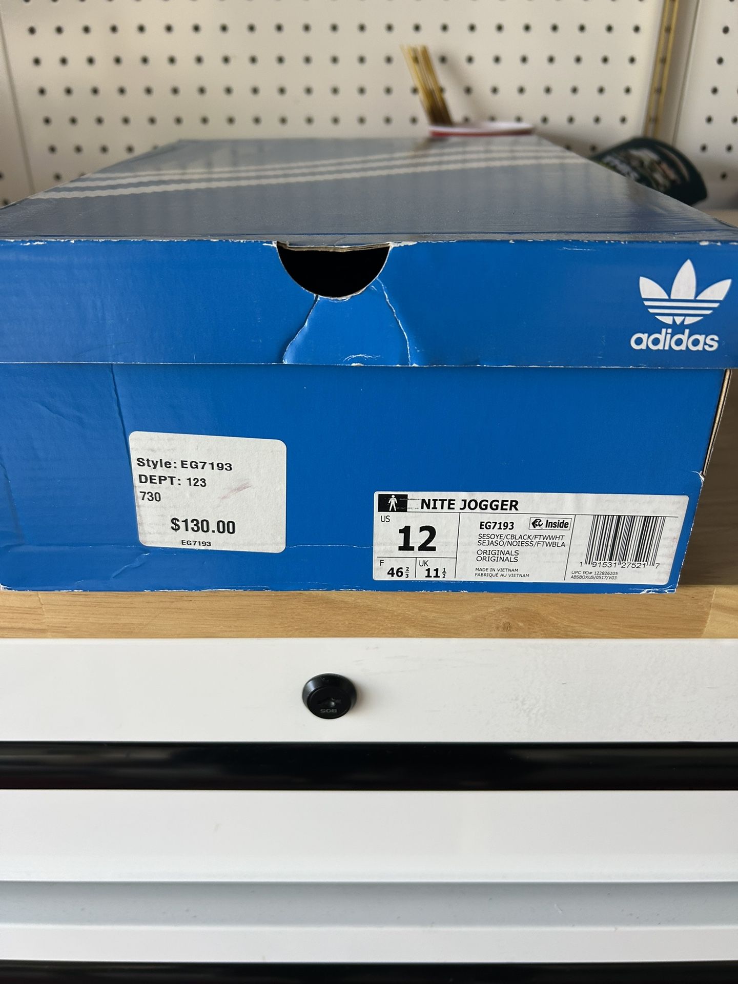 Adidas Nite Jogger Men’s 12 New