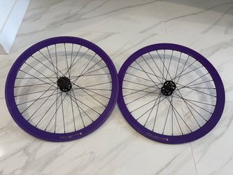 Velocity Deep V B43 Wheel set purple