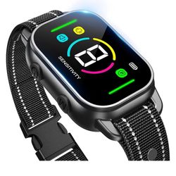 Brand: NHUJK NHUJK Smart Bark Collar for Dogs, Rechargeable Anti-Bark Training Collar with Beep, Vibration & Harmless Static, 8 Sensitivity Levels, No