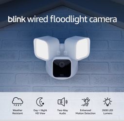 Blink Wired Floodlight Camera