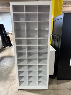 71" Tall Shoe Rack Storage Organizer Open Cubes for 36 Pairs White $79 Pickup: 📍 3749 Scott Futrell Dr Charlotte, NC 28208 Business Hours: Mon – S