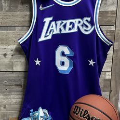 Lakers lebron jersy