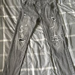 Levi’s Black/Grey 512 Jeans