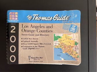 Vintage Tomas Guide (from the year 2000) **26yr old!! Still looks only weeks old.