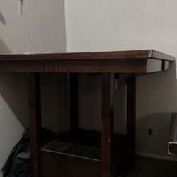 42"-60" Counter Height Extendable Dining Table