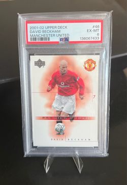 2001-02 Upper Deck David Beckham PSA 6 #46