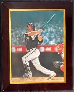 Paul Konerko Chicago White Sox Cavas Art Garry Limuti