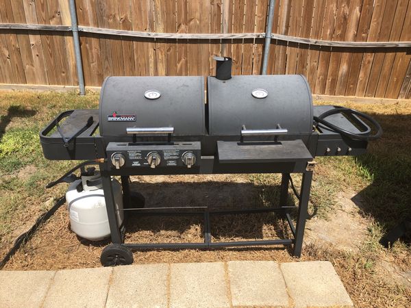 Brinkmann Combination Gas Charcoal Grill And Smoker For In Anna Brinkmann Combination Gas Charcoal Grill And Smoker